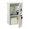 First aid cabinet with contents