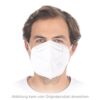 Respirator without valve FFP2