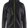 Men’s softshell coat with hood