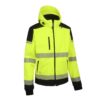 Jacket softshell high visibility PESSO Palermo yellow/black